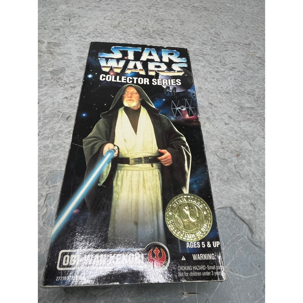 Star Wars Collector Series Obi-Wan Kenobi 12" Action Figure Kenner 1996 Vintage